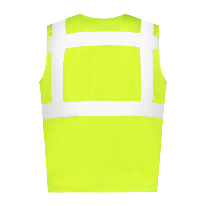 High Visibility veiligheidshesje met rits RWS