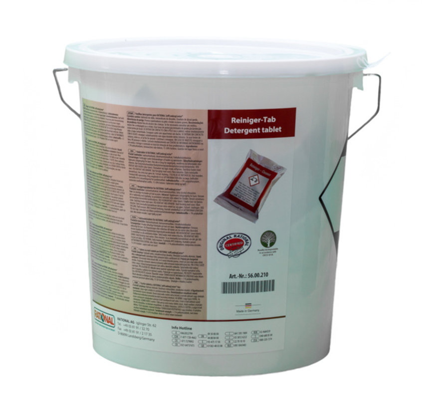 Rational Reinigingstabs voor SCC - 100 stuks (rode tabletten)
