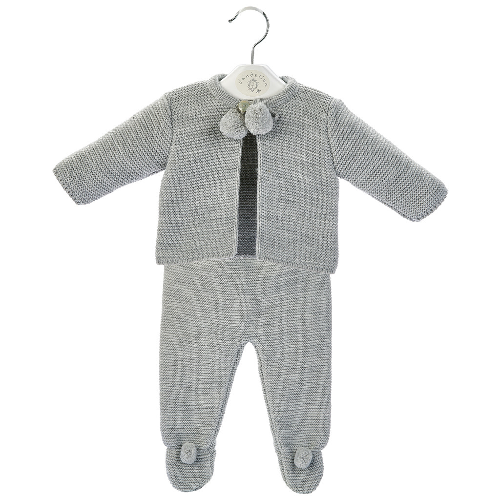 grey baby suit