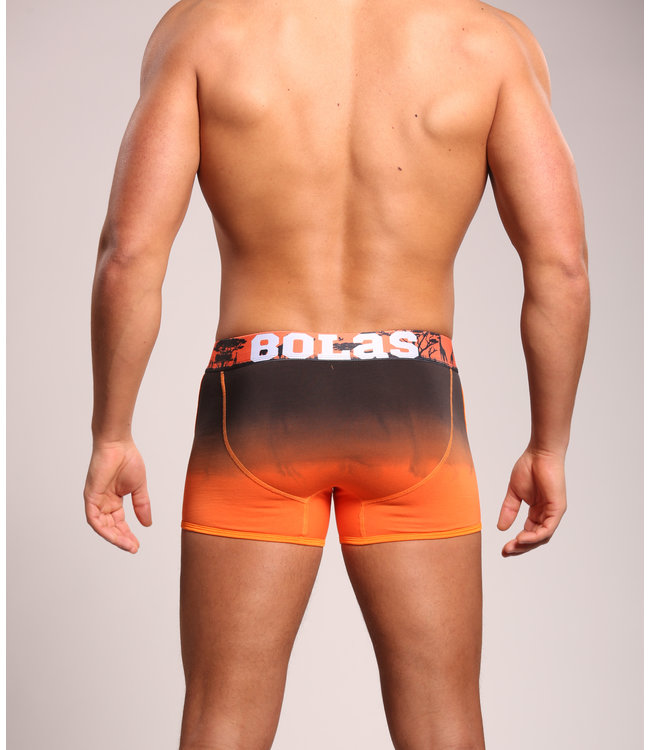 Herren-Boxershorts | Orange | Giraffe