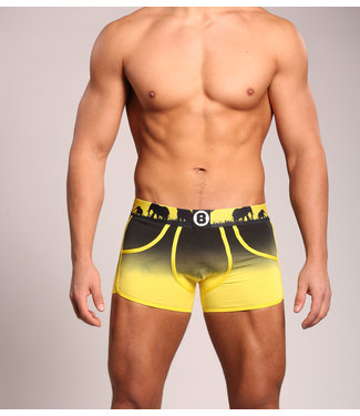 Herren-Boxershorts | Gelb | Elefant