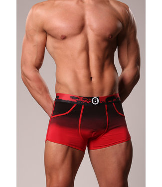 Herren-Boxershorts | Rot | Nashorn