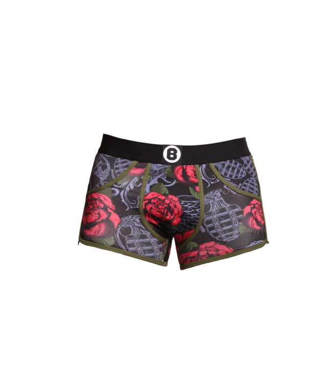 Heren Boxershort met print |Roses | Katoen