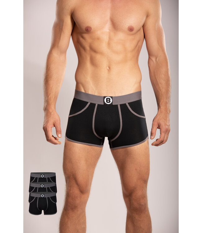Boxer shorts | Bolas Underwear | Black Multipack 3 pcs