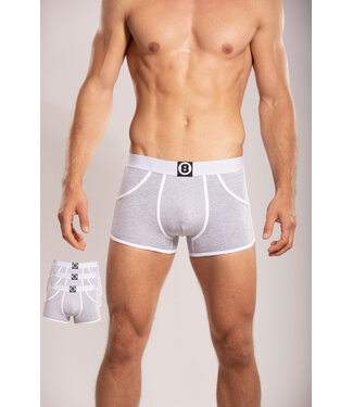 Heren Boxershort | Marl Grey | Multipack 3st