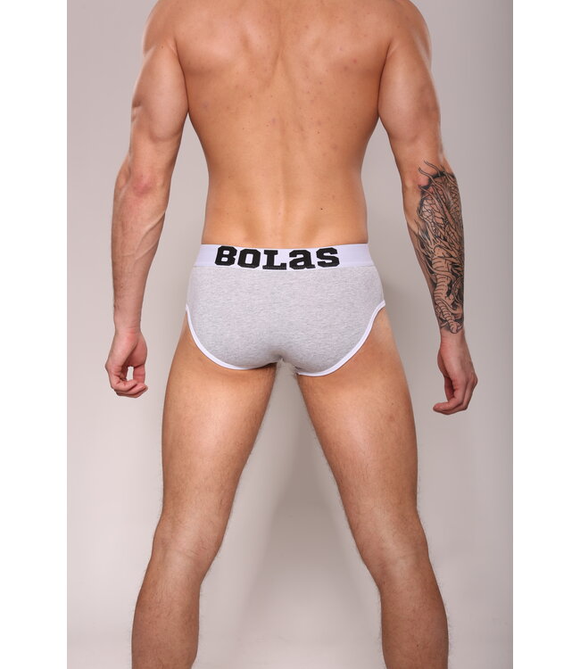 Men's Briefs | Bolas Underwear | Grey Marl