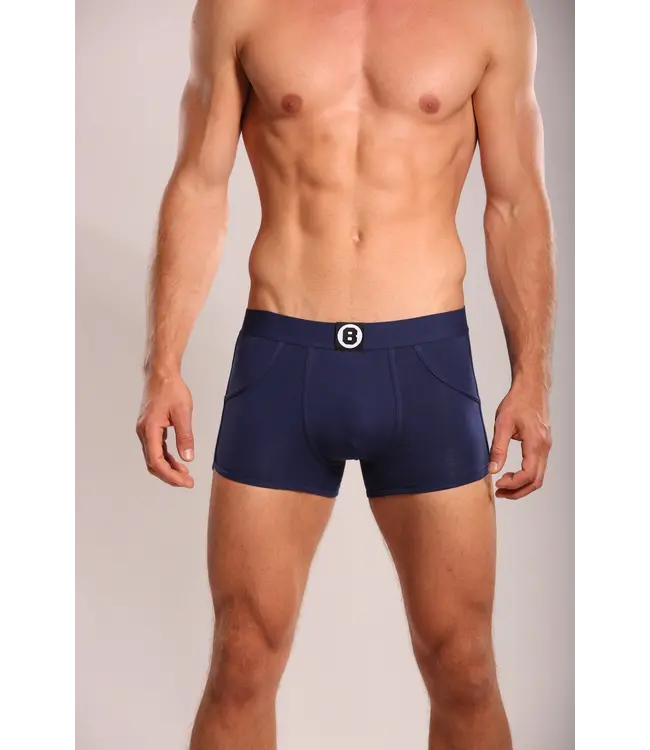 Heren Boxershort | Effen | Katoen | | Navy Blue |