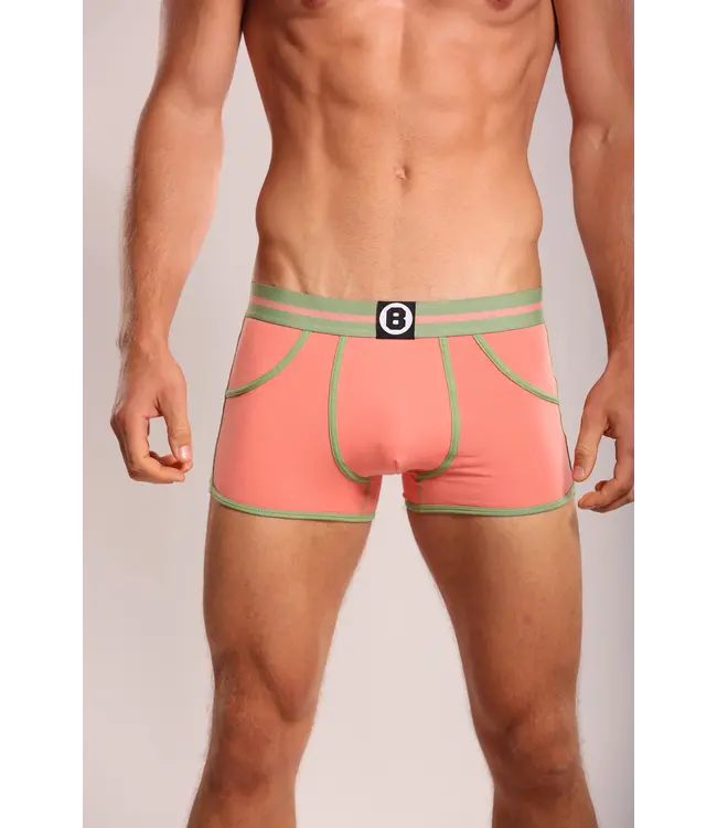 Heren Boxershort | Effen | Katoen | Echo Peach |