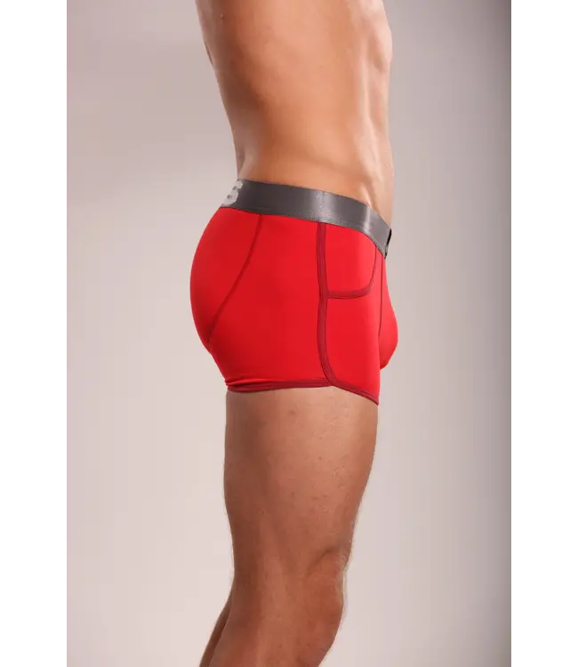 Heren Boxershort | Effen | Katoen | Red |
