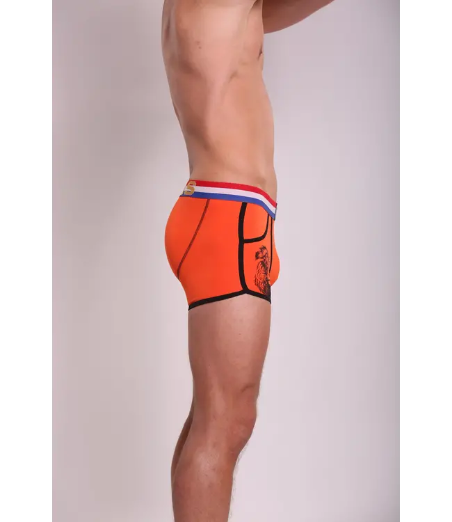 Heren Boxershort | Print | Orange Lion | Katoen | Oranje