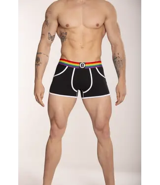 Heren Boxershort | Effen | Pride | Katoen | Zwart |