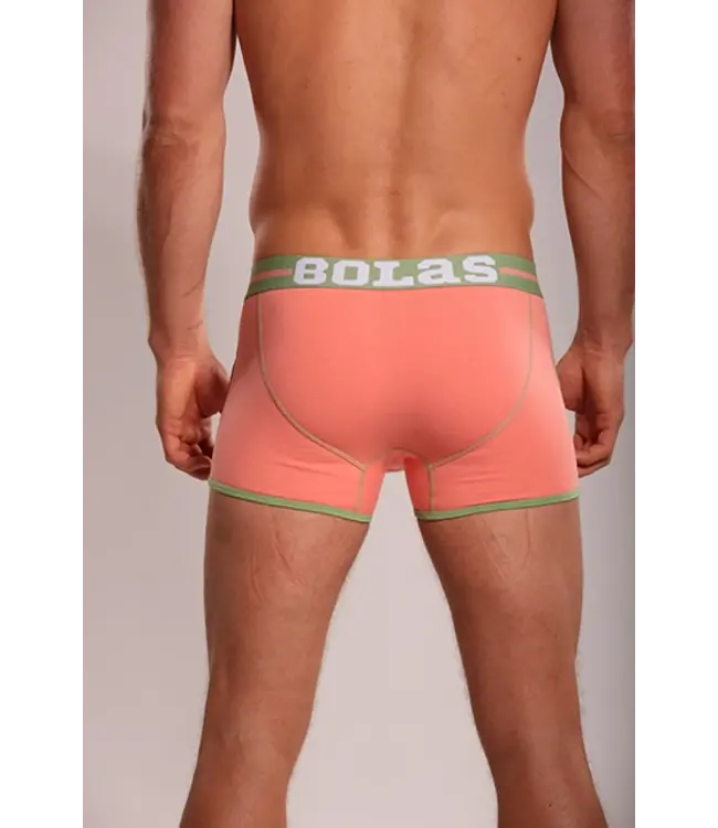 Herren Boxershorts Bolas Echo Peach & Cool Blue Multipack 2 Stück