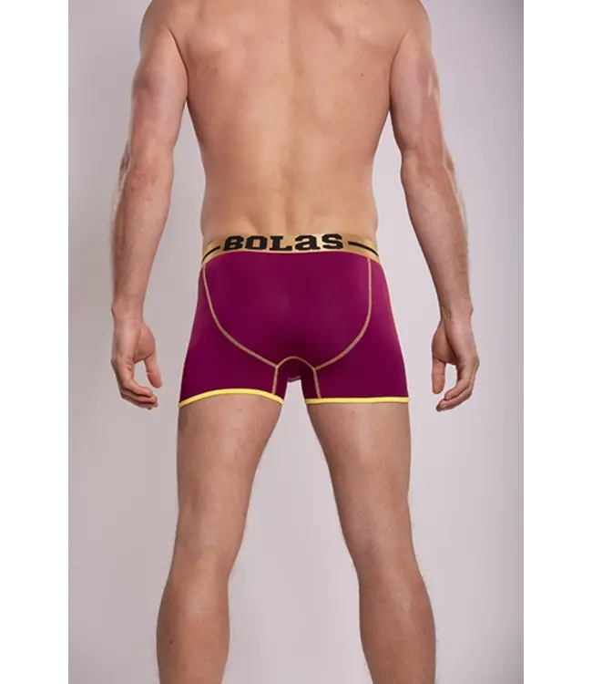 Boxershorts | Bolas Unterwäsche | Bambus Bordeauxrot