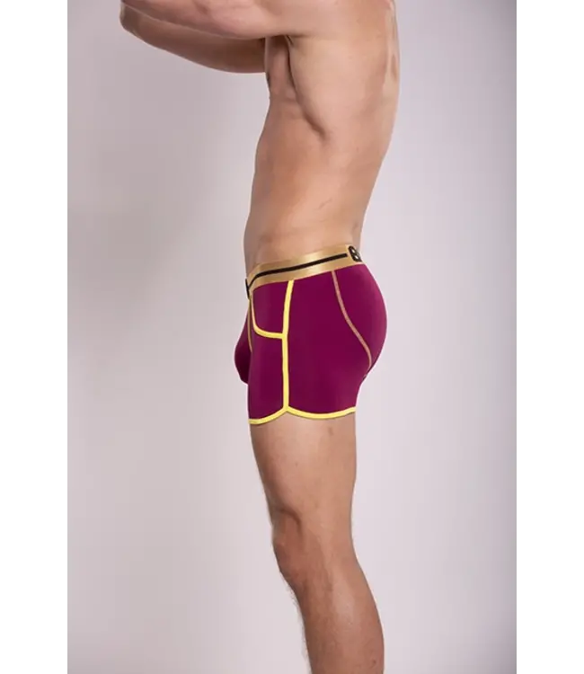 Boxershort | Bolas Underwear | Bamboo Bordeaux Red