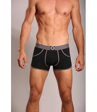 Heren Boxershort | Effen | Katoen | Black |