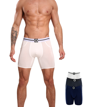 Men's Boxershorts Multipack 3pcs - Lyocell - Long fit Men's Boxershorts Multipack 3pcs - Lyocell - Long fit