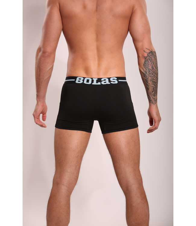 Heren Boxershort | Effen | Katoen | Licht Blauwe Streep