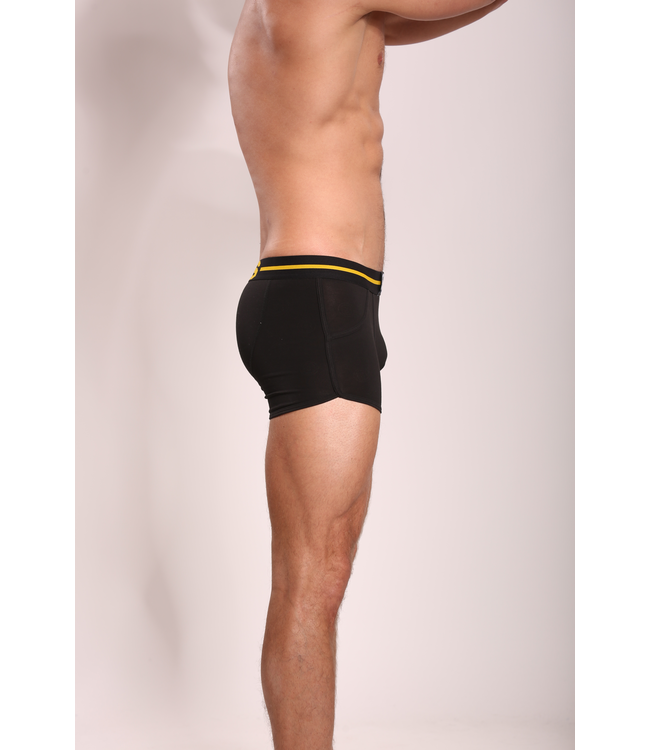 Heren Boxershort | Effen | Katoen | Geel Streep