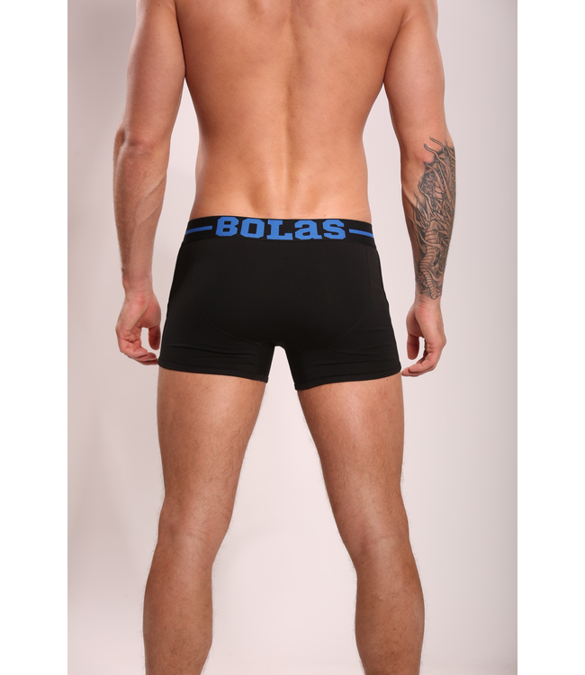 Heren Boxershort | Effen | Katoen | Blauwe Streep