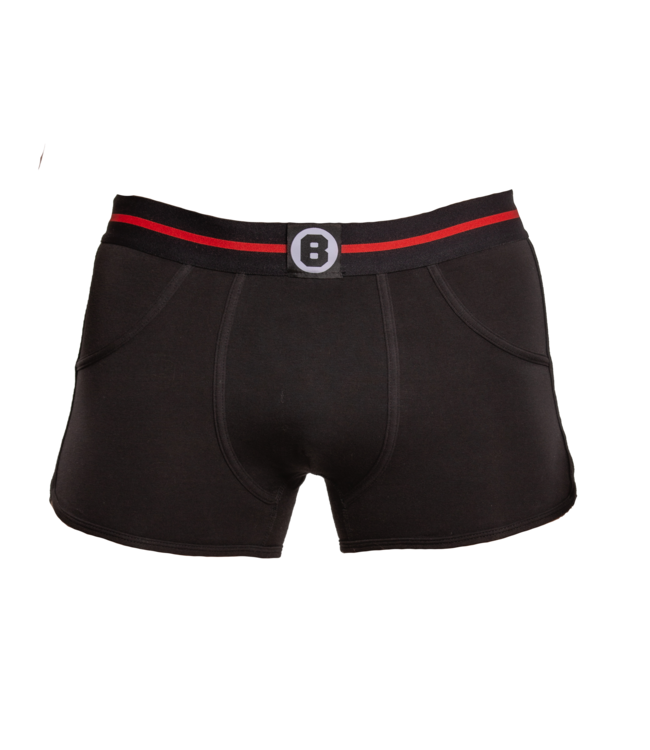 Herren-Boxershorts | Baumwolle | Schwarz | 5er-Pack