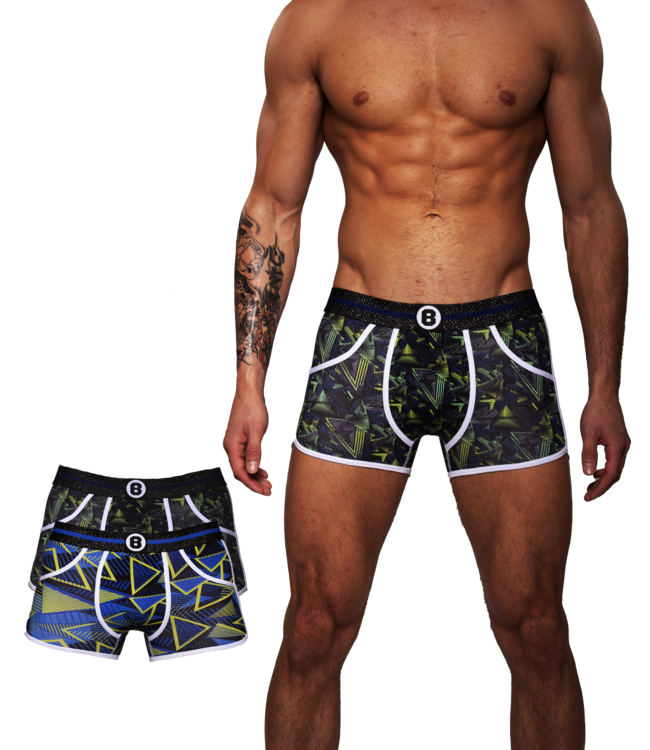 Men's Boxershorts | Print | Cotton | 2pcs | Duo Box
