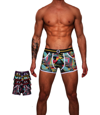 Heren Boxershort | Print | Multipack 4st. | Dance | Katoen