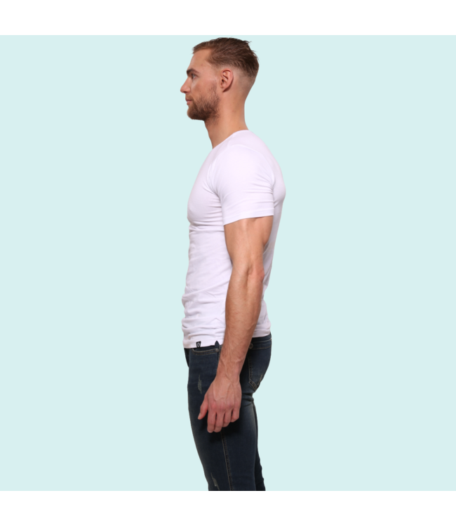 Men's T-Shirt | Cotton | Basic White| Round Neck