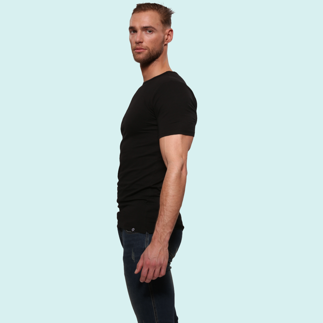 CROGLANG T-SHIRT MEN BLACK main image 1