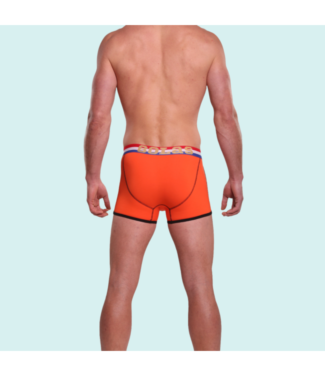 Bolas Underwear Men's Underwear Duo Box 2pcs - Orange Lion &  Orange Stripe
