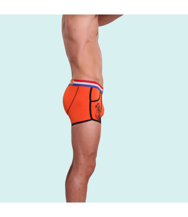 Bolas Underwear Men's Underwear Duo Box 2pcs - Orange Lion &  Orange Stripe