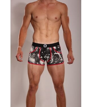 Heren Boxershort  | Print  | Raw Snow | Katoen