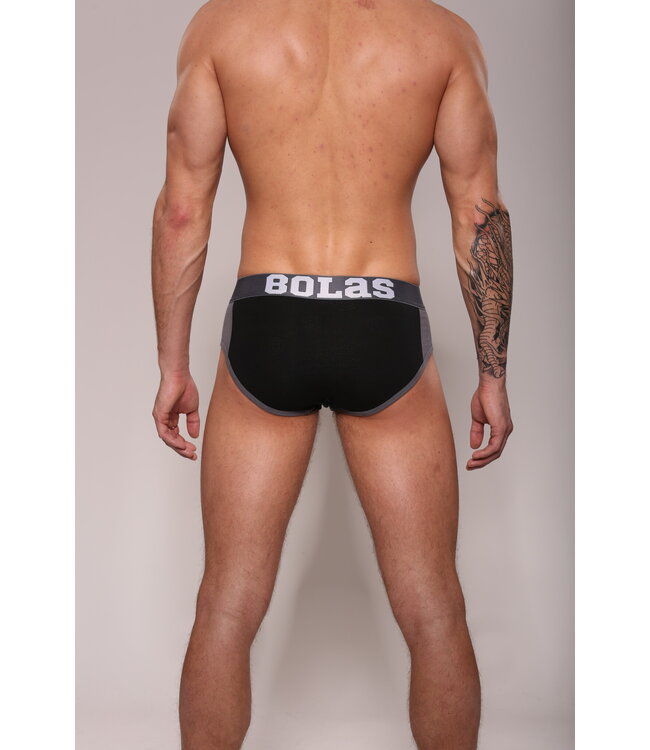 Heren slip | Effen | 3 pack | Basic | Katoen | Zwart