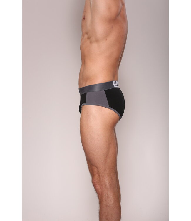 Heren slip | Effen | 3 pack | Basic | Katoen | Zwart