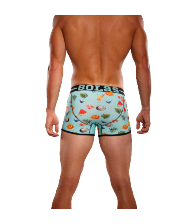 Boxershorts für Herren | Tropical Birds & Flowers-Print | Baumwolle | Bolas Underwear