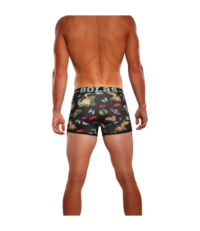 Men's boxer shorts | Tropical birds print | Cotton | Bolas underwear