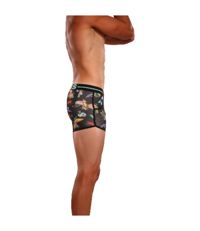 Men's boxer shorts | Tropical birds print | Cotton | Bolas underwear