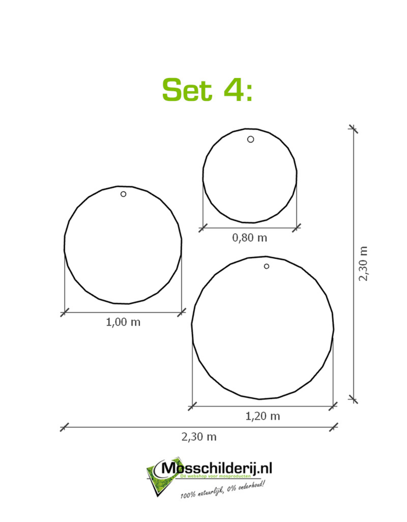 Moscirkel set Saar