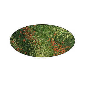 Moss oval Emilia