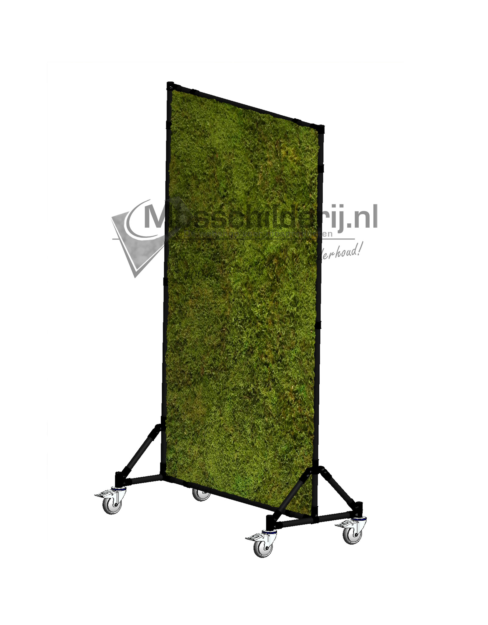 Mobiele moswand | Scheidingswand van mos | Mosschilderij.nl ...