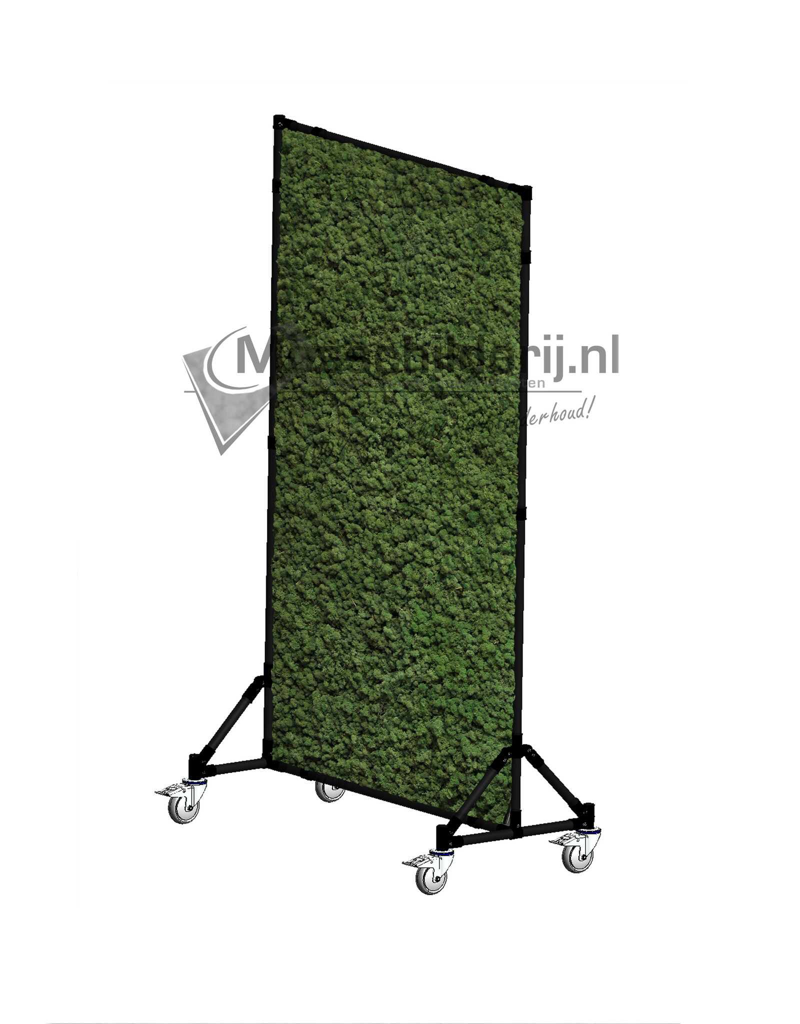 Mobiele moswand | Scheidingswand van mos | Mosschilderij.nl ...