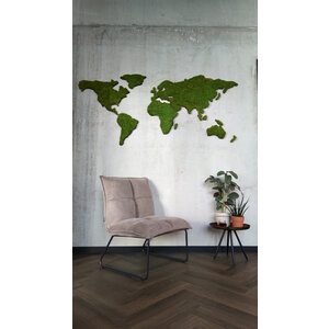 Moss world map Plana Lucem 200 cm
