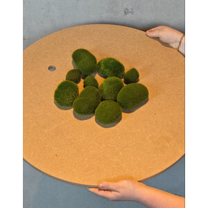 Artificial Ball Moss 10 pieces
