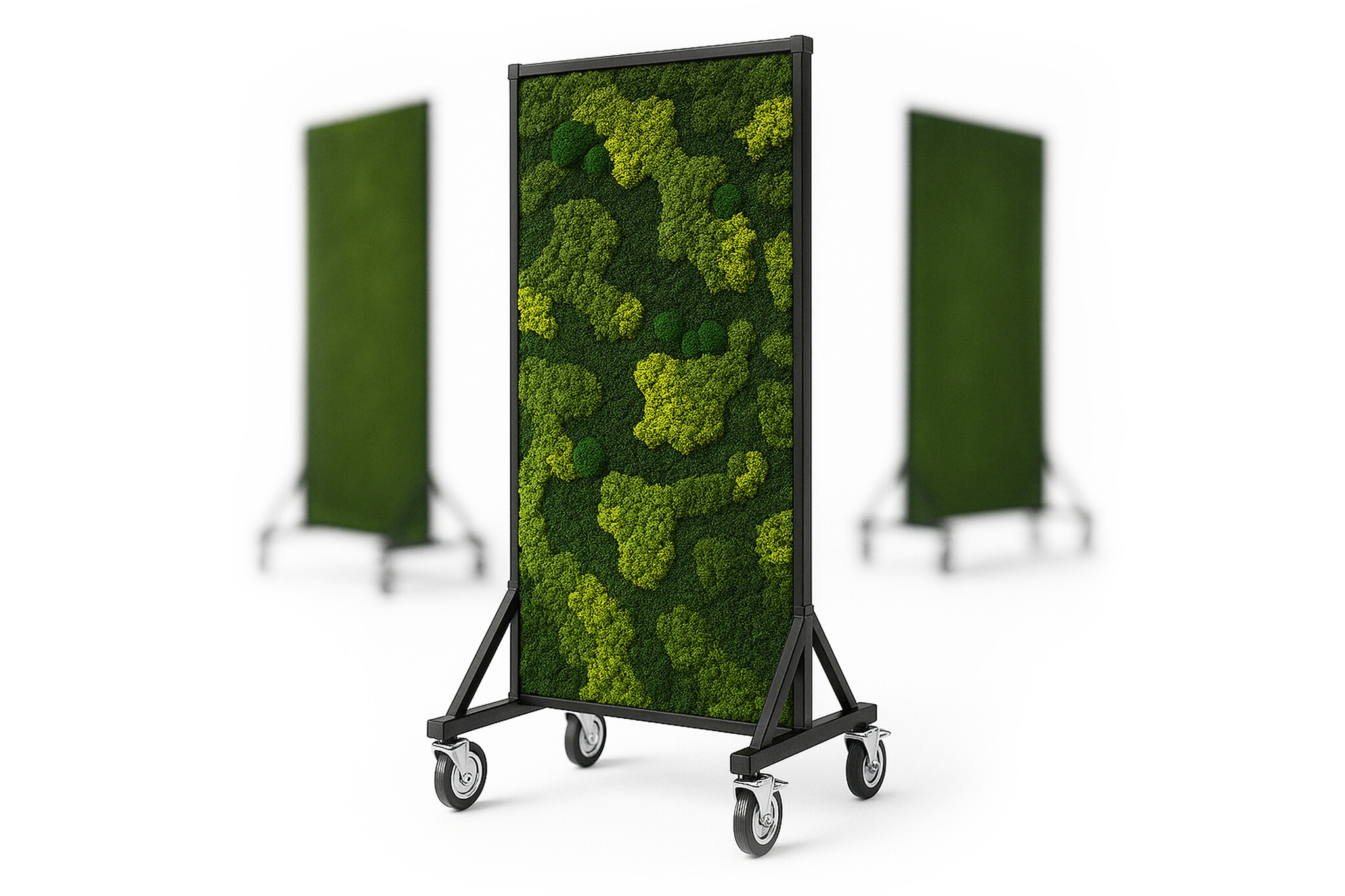 Mobile moss wall