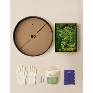 DIY moss circle 80 cm mossmix