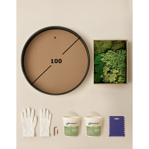 DIY moss circle 100 cm mossmix