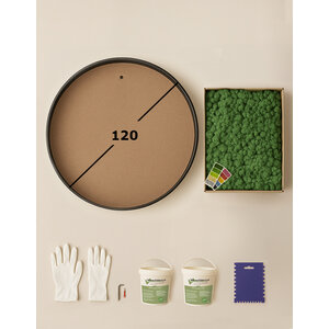 DIY moss circle 120 cm reindeermoss