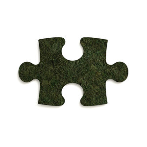 Mos puzzelstuk Plana Tenebris