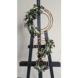 OUTLET Dreamcatcher 3-part olive and ears of grain (SOLD)