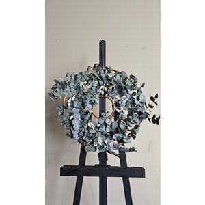 OUTLET Decoration hanger eucalyptus and Phalaris Ø50cm (1 piece available)