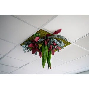 Jungle ceiling Rubor 58cm x 58cm